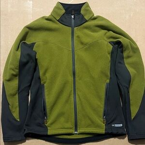 REI Olive and Charcoal Performance Jacket
